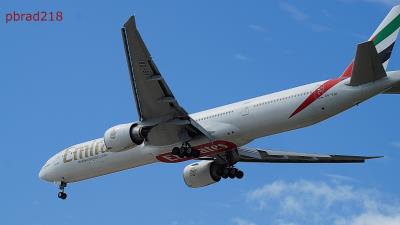 Image of aircraft registration A6-EBI - A 777-36N(ER) operated by Emirates