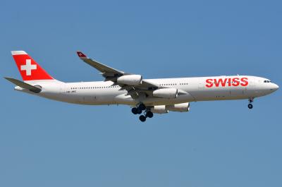 Photo of aircraft HB-JMC operated by Swiss