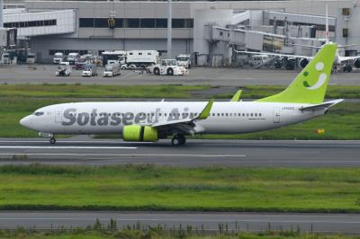 Photo of aircraft JA806X operated by Solaseed Air