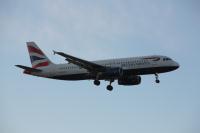 Image of aircraft registration G-EUYC - A A320-232 operated by British Airways