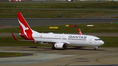 Photo of aircraft VH-VZB operated by Qantas