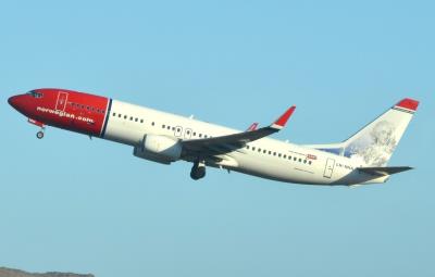 Image of aircraft registration LN-NHA - A 737-8JP(WL) operated by Norwegian Air Shuttle
