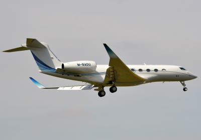 Photo of aircraft M-BADU operated by BH2 Aviation