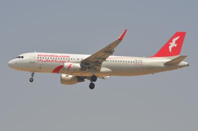 Photo of aircraft A6-AOO operated by Air Arabia