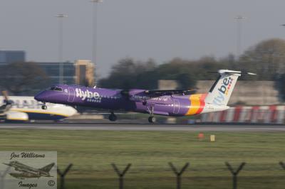 Image of aircraft registration G-JECG - A DHC-8-402Q operated by Flybe