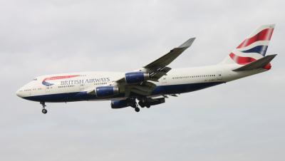 Image of aircraft registration G-BNLY - A 747-436 operated by British Airways