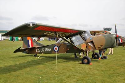 Photo of aircraft G-BURR (WZ706) operated by Peter John Gill