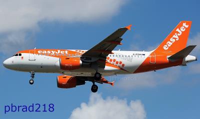 Image of aircraft registration G-EZDN - A A319-111 operated by easyJet