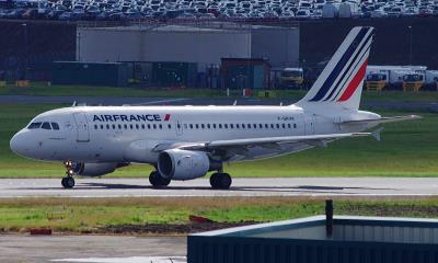 Image of aircraft registration F-GRXK - A A319-111 operated by Air France