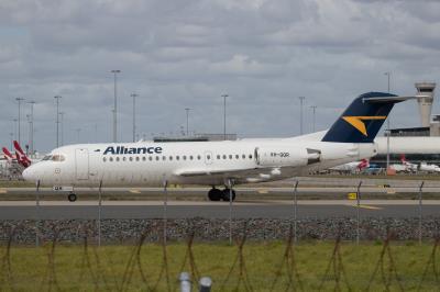 Photo of aircraft VH-QQR operated by Alliance Airlines