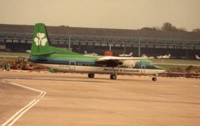 Image of aircraft registration EI-FKF - A Fokker 50 operated by Aer Lingus