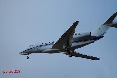 Image of aircraft registration D-BOOC - A Cessna 750 Citation-X operated by Elytra Charter