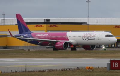 Photo of aircraft 9H-WAZ operated by Wizz Air Malta