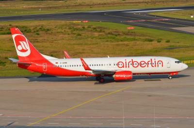 Photo of aircraft D-ABMB operated by Air Berlin