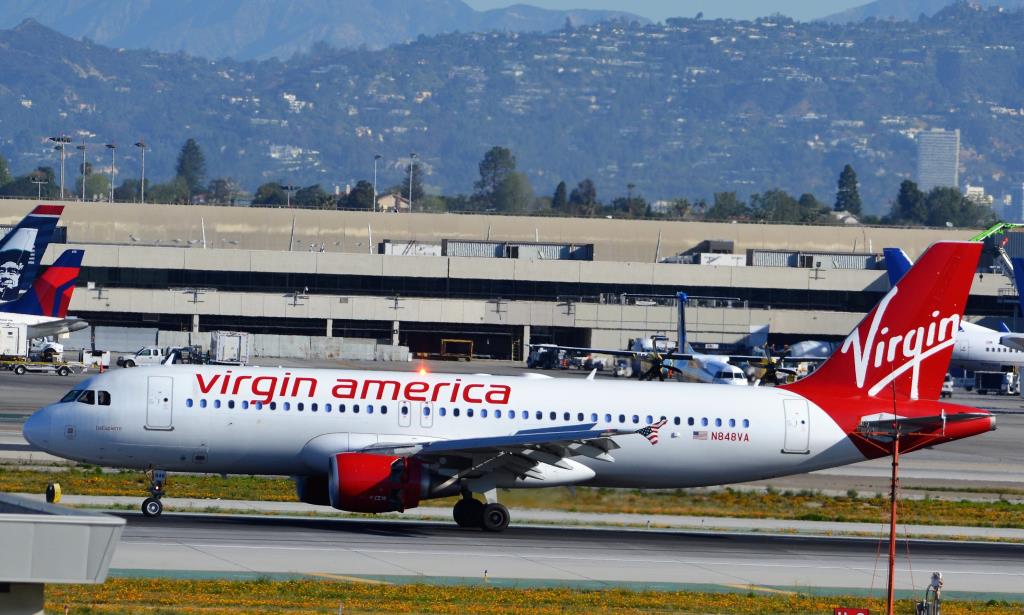 Photo of aircraft N848VA operated by Virgin America