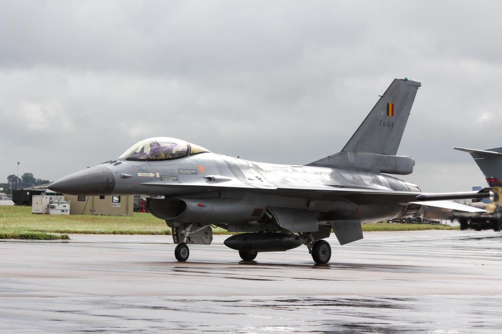 Photo of aircraft FA-124 operated by Belgian Air Force