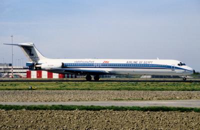 Image of aircraft registration SU-DAK - A MD-83 operated by ZAS Airline of Egypt