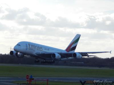 Image of aircraft registration A6-EEY - A A380-861 operated by Emirates