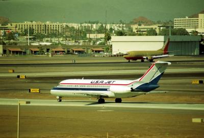 Photo of aircraft N196US operated by USA Jet Airlines