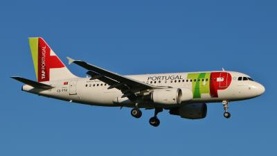 Image of aircraft registration CS-TTV - A A319-112 operated by TAP - Air Portugal