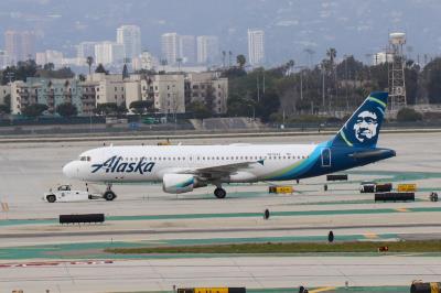 Image of aircraft registration N836VA - A A320-214 operated by Alaska Airlines