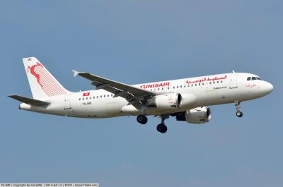 Photo of aircraft TS-IME operated by Tunisair