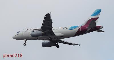 Image of aircraft registration D-AGWH - A A319-132 operated by Eurowings