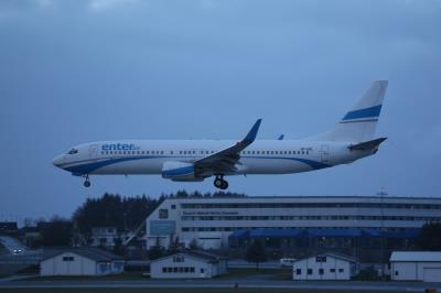 Image of aircraft registration SP-ENL - A 737-8CX(WL) operated by Enter Air