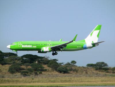 Image of aircraft registration ZS-ZWC - A 737-8LD(WL) operated by Kulula.com