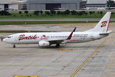 Photo of aircraft PK-LDP operated by Batik Air