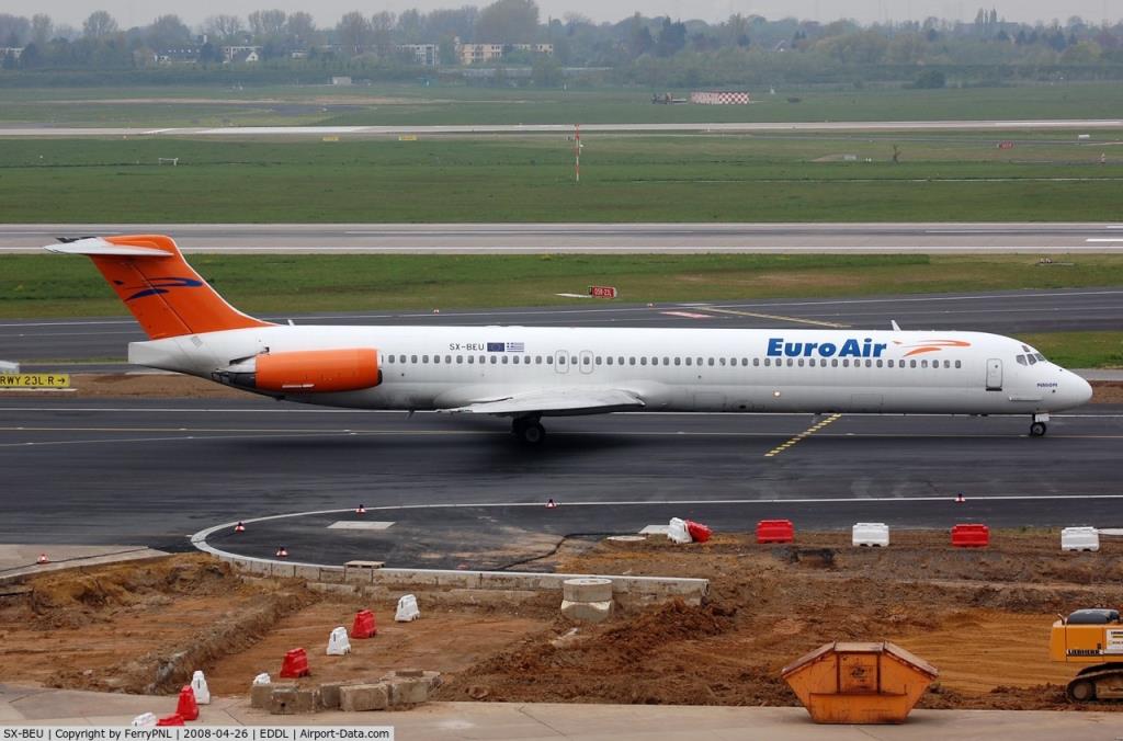Photo of aircraft SX-BEU operated by Euroair Transport
