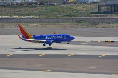 Photo of aircraft N7848A operated by Southwest Airlines