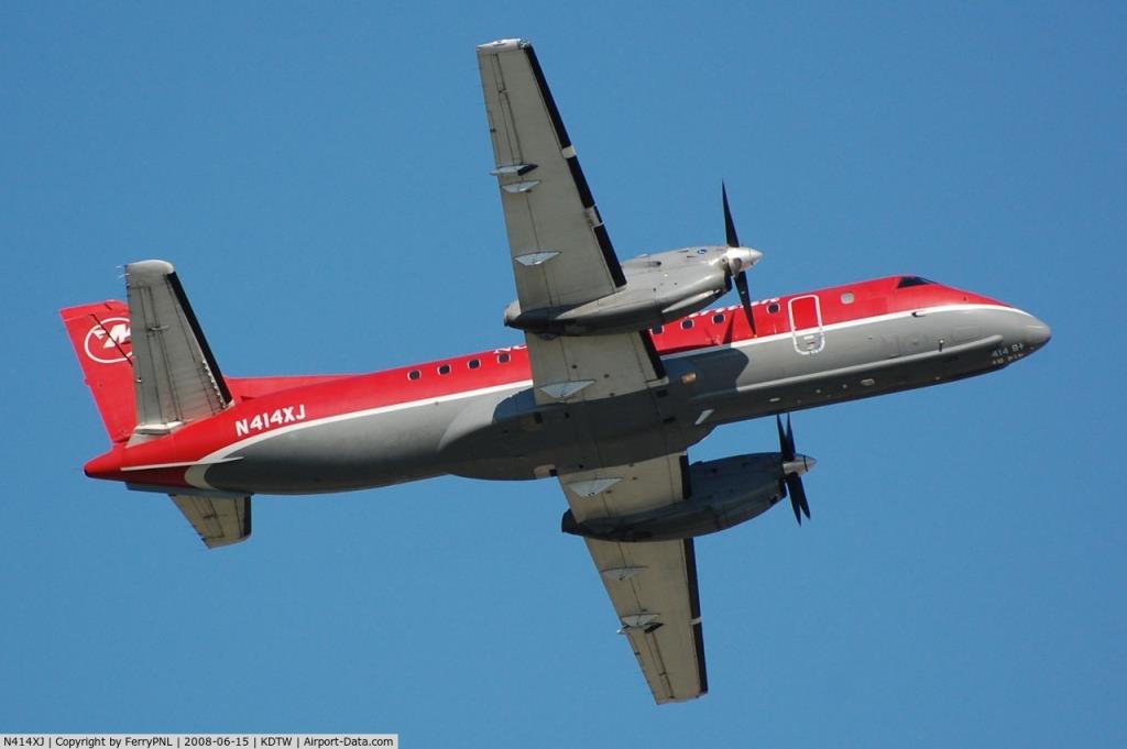 Photo of aircraft N414XJ operated by Mesaba Airlines
