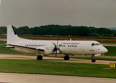 Photo of aircraft G-MANU operated by British Regional Airlines