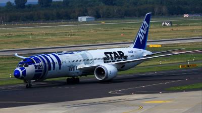 Image of aircraft registration JA873A - A 787-9 Dreamliner operated by All Nippon Airways