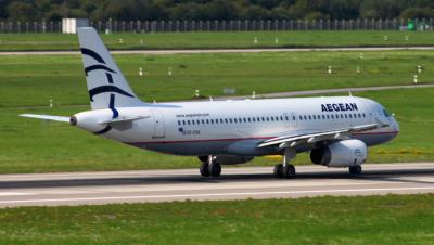 Photo of aircraft SX-DVK operated by Aegean Airlines