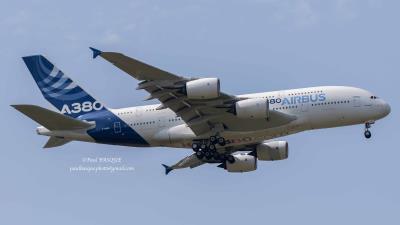 Image of aircraft registration F-WWOW - A A380-841 operated by Airbus Industrie
