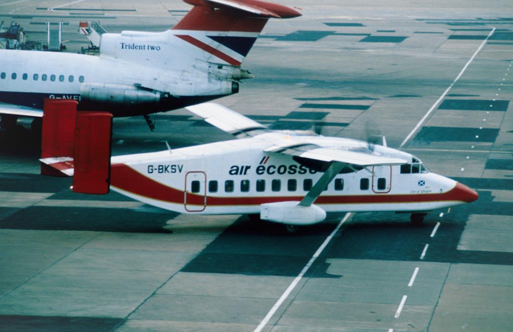 Photo of aircraft G-BKSV operated by Air Ecosse