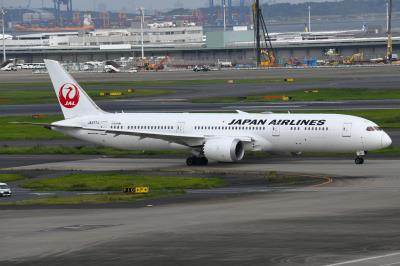 Photo of aircraft JA877J operated by Japan Airlines