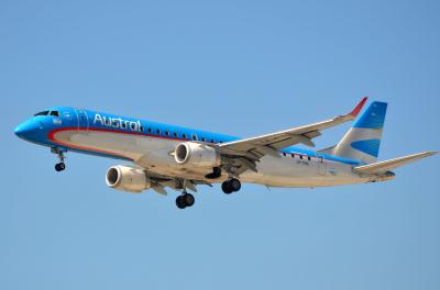 Photo of aircraft LV-CHQ operated by Austral Lineas Aereas