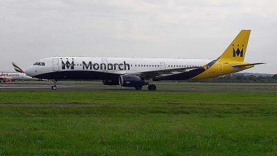 Photo of aircraft G-OZBU operated by Monarch Airlines