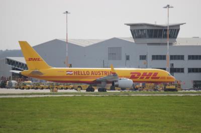 Photo of aircraft OE-LNZ operated by DHL Air Austria