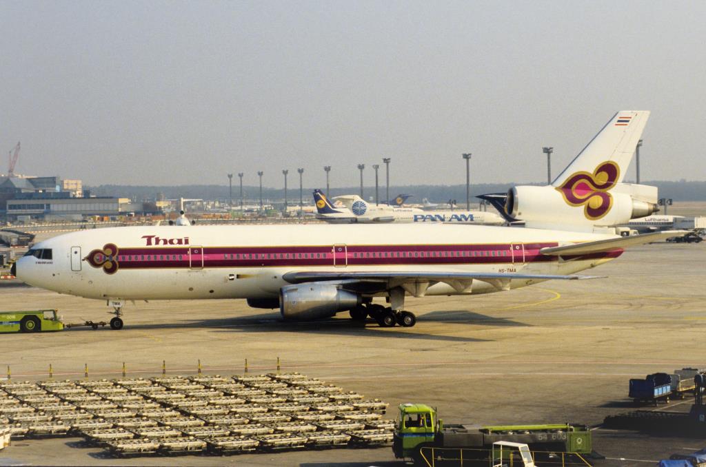 Photo of aircraft HS-TMA operated by Thai Airways International