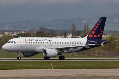 Photo of aircraft OO-SSG operated by Brussels Airlines