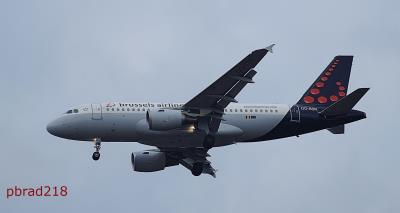 Image of aircraft registration OO-SSR - A A319-112 operated by Brussels Airlines
