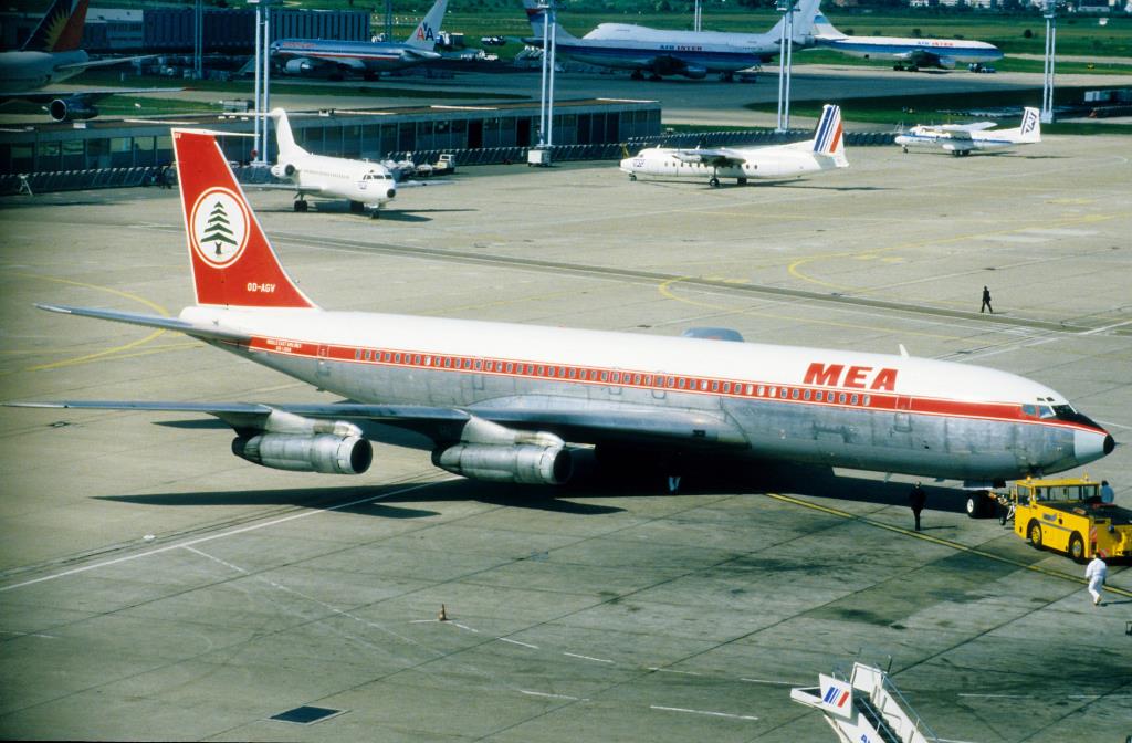 Photo of aircraft OD-AGV operated by MEA - Middle East Airlines