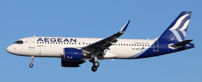 Photo of aircraft SX-NEO operated by Aegean Airlines