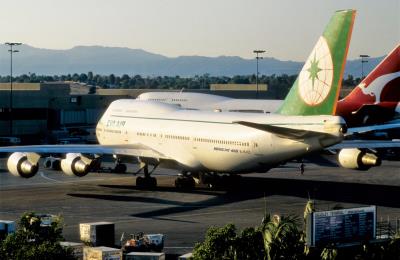 Image of aircraft registration B-16402 - A 747-45EF operated by EVA Airways