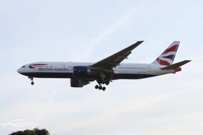 Image of aircraft registration G-VIIE - A 777-236(ER) operated by British Airways