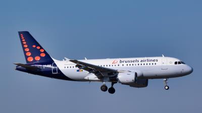 Image of aircraft registration OO-SSE - A A319-111 operated by Brussels Airlines